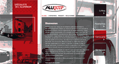Desktop Screenshot of aluquip.com
