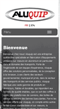 Mobile Screenshot of aluquip.com